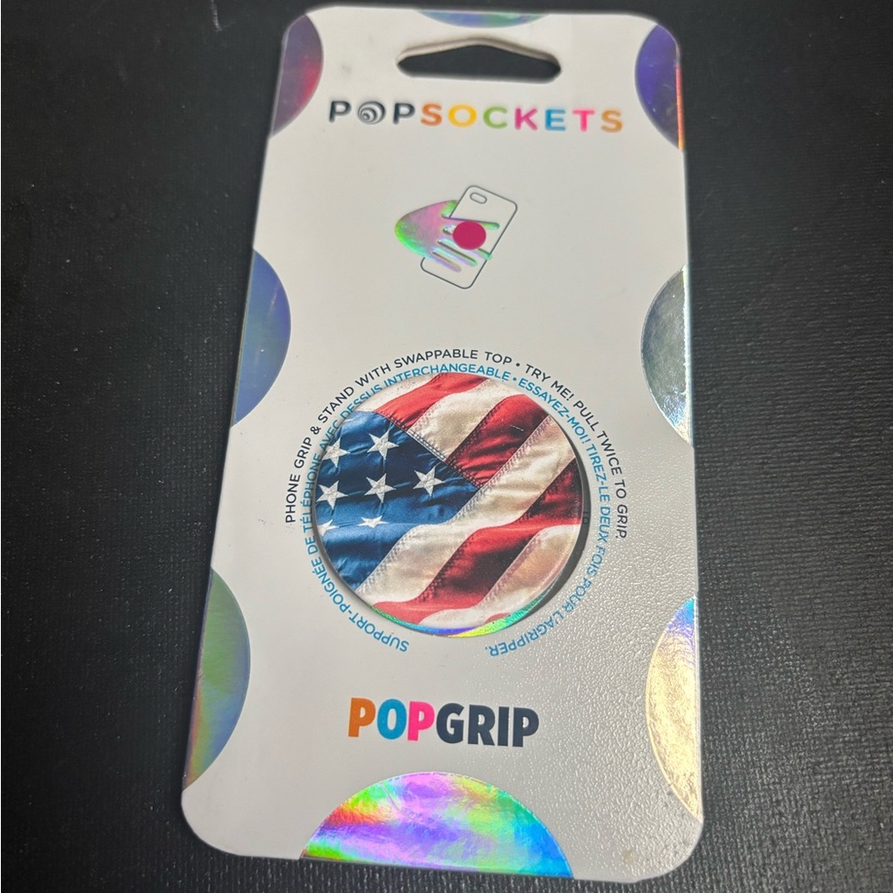 PopSocket PopGrip with Patriotic Design